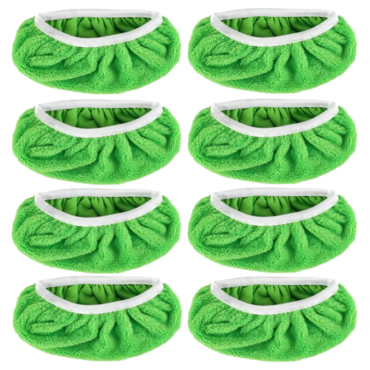 8Pcs/Set Reusable Microfiber Mop Pads Replacement for Swiffer Sweeper Mop,Dry Sweeping Cloths and Wet Mopping Cloths,for Household Cleaning,Washable Wet Pads(Excluding Mop),Hand Tools Kits,Summervibes