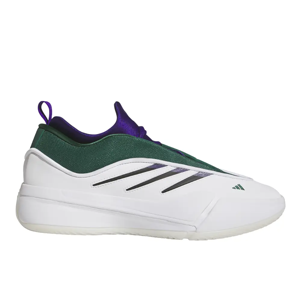 adidas Mens Dame 9 Low Trainers Basketball Sneakers Shoes - White