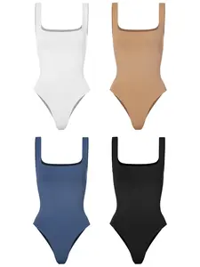 ERIKA STRETCH DOUBLE LAYERED BODYSUIT
