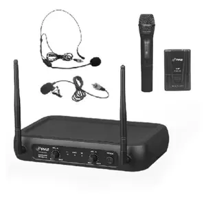 Pyle PDWM2140 VHF Fixed Frequency Wireless Microphone System