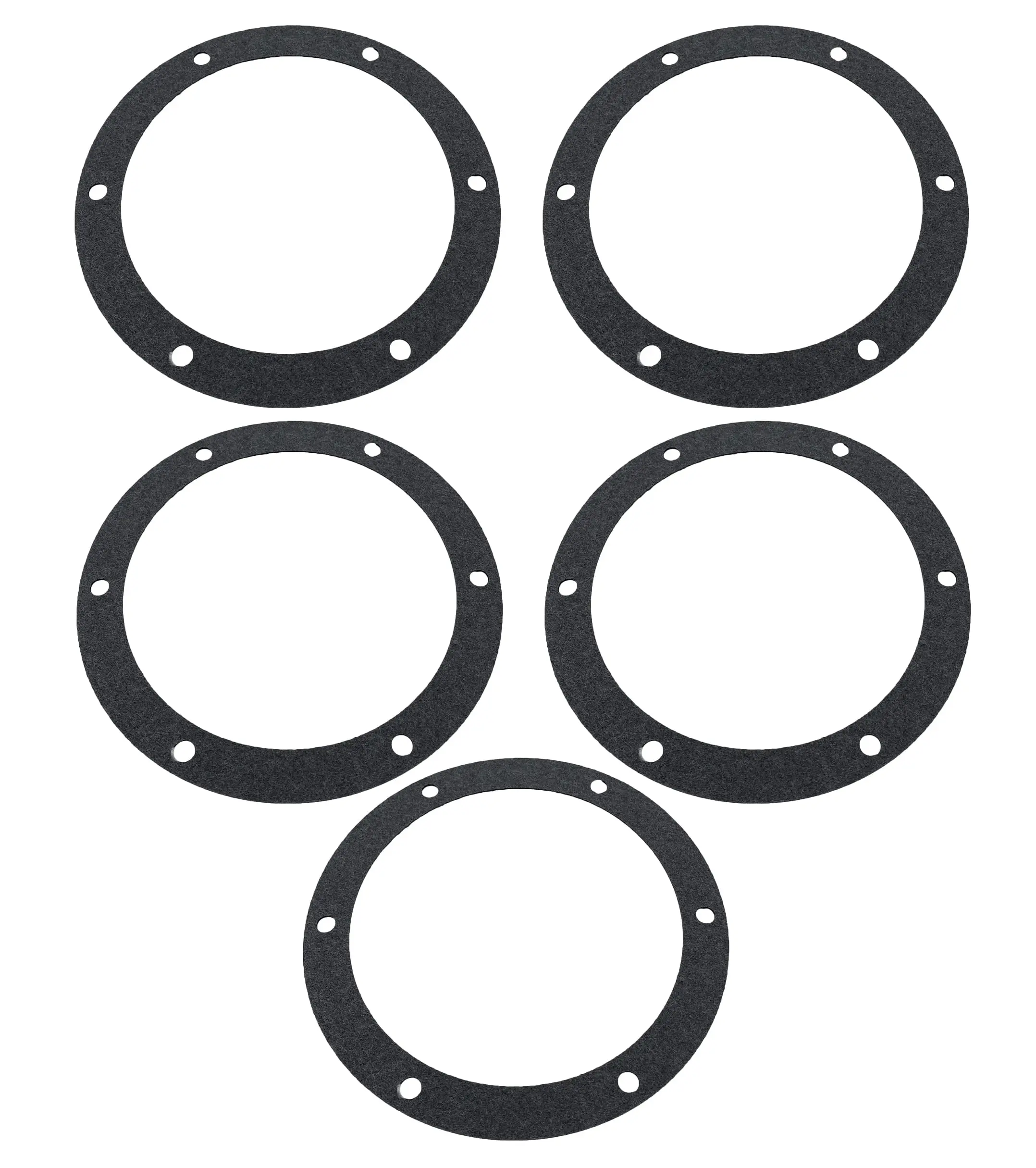 Torque 5 PCS Hubcap Gaskets for 4024 Hub Cap, Gasket with 6 Hole (Replaces Stemco 343-4024, SKF 1711,1811) (TR3303024)