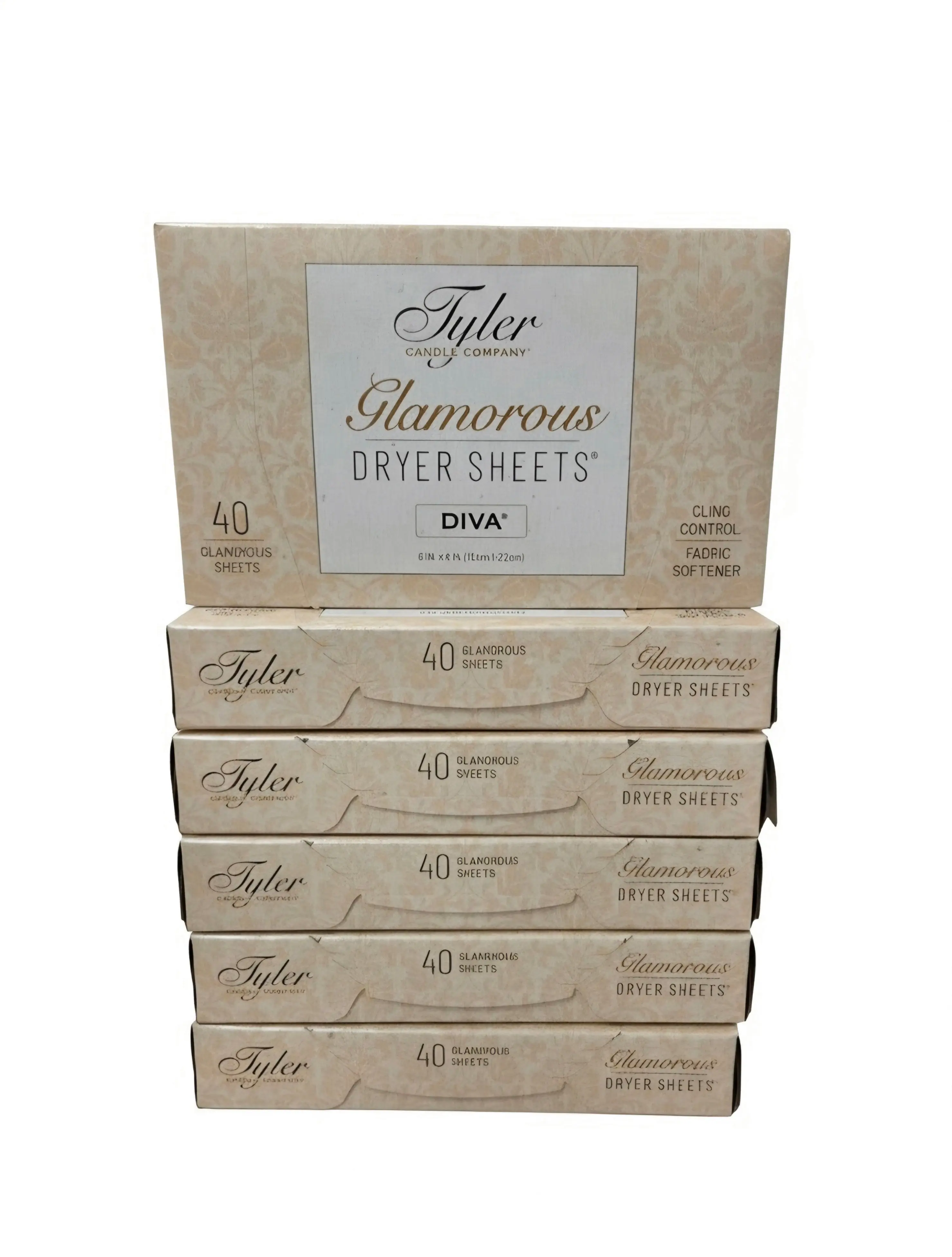 Case of Diva Dryer Sheets