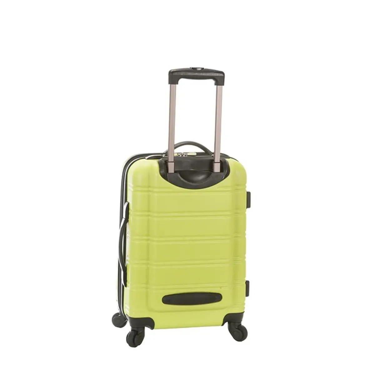 212 MAIN Rockland 3-Piece Lime Hardshell Luggage Set, Durable Lightweight Expandable Rolling Luggage, Durable Luggage