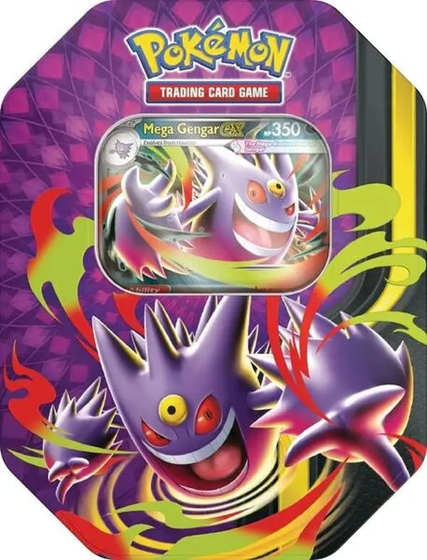 Mega Gengar Ex Tin - Opened Live