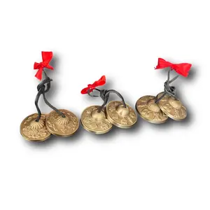 Brass Tibetan Tingsha Bells Cymbals