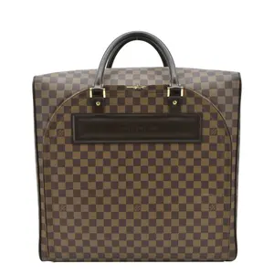 Pre-owned Louis Vuitton Damier Ebene travel bags Nolita PM Travel Bag Brown