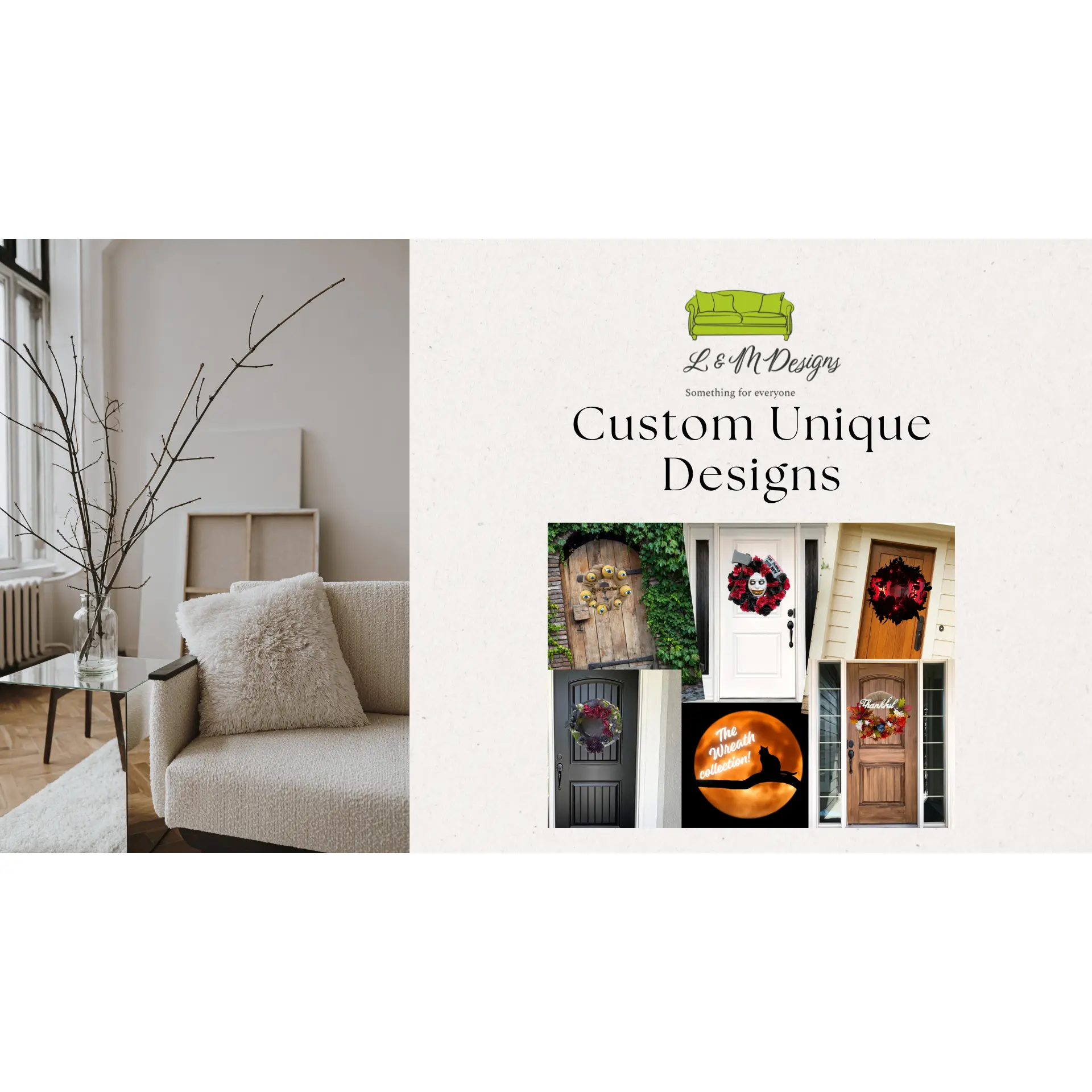 Beautiful Handcrafted Wreaths