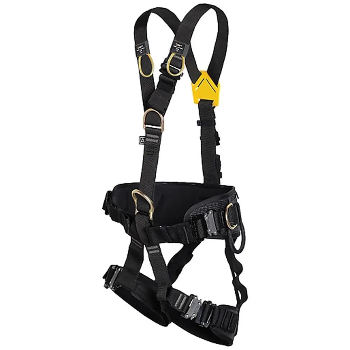 212 MAIN Singing Rock Technic Speed Body Harness Vest - ANSI & NFPA Certified Protective Gear for Work Positioning, Includes Climbing Carabiner for Windsurfing, 5 Kg, 2 Braided Gear Loops, Corrosion Resistance, En 813, En 358, En 361, Extra Large, Fall Ar