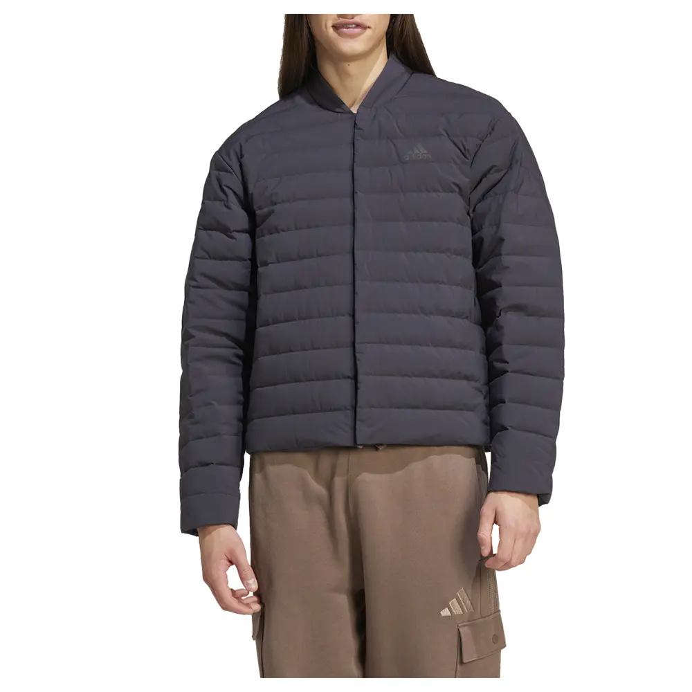 adidas Mens Helionic Light Down Jacket Athletic Outerwear Casual - Black