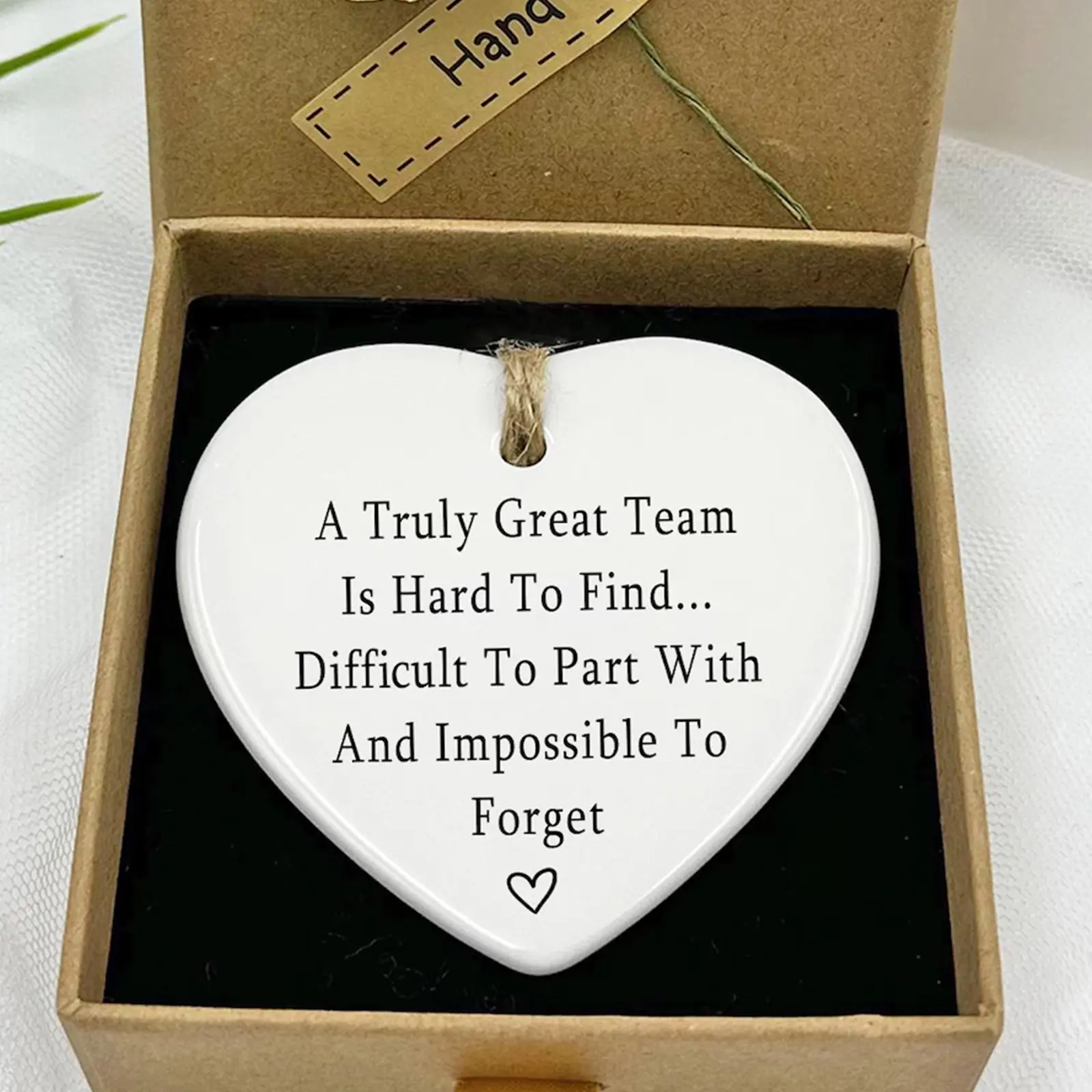 1 pc, Ceramic Products, A Truly Great Team Is Hard To Find, Coworker Appreciation, Custom Team Gift, Team Thank You, Employee Appreciation, Corporate Christmas Gift, Themed Gift Box, Deluxe Gift Box
