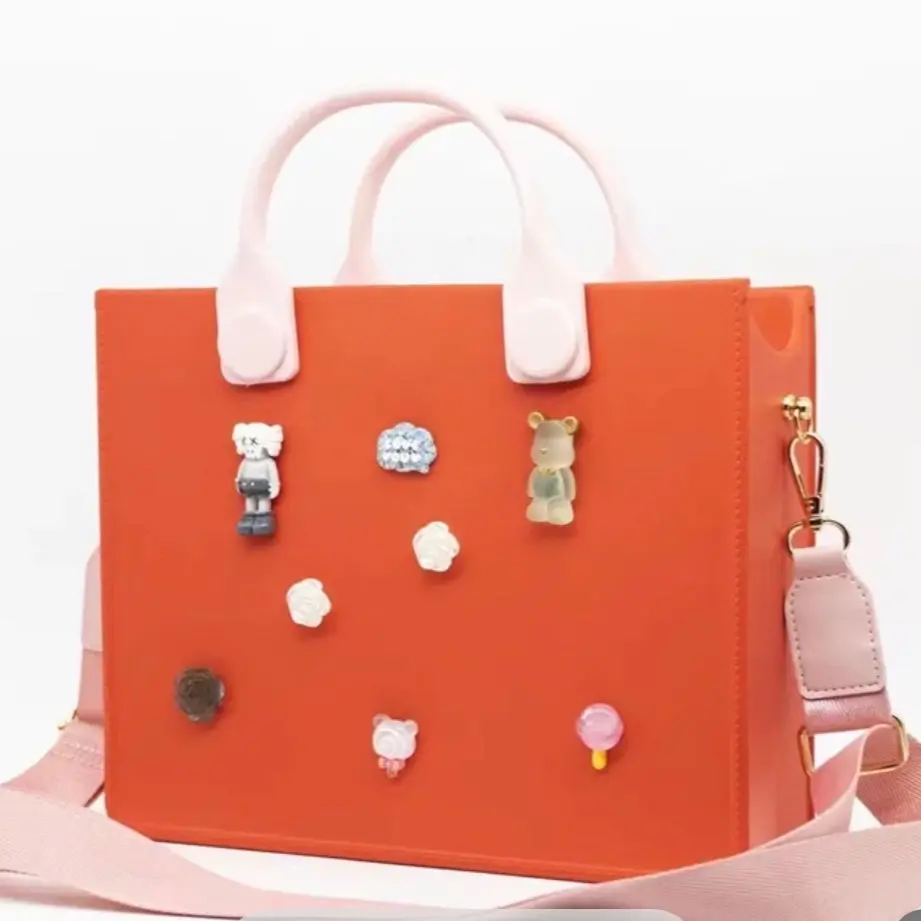 Fashionable Silicone Tote Bag for Summer