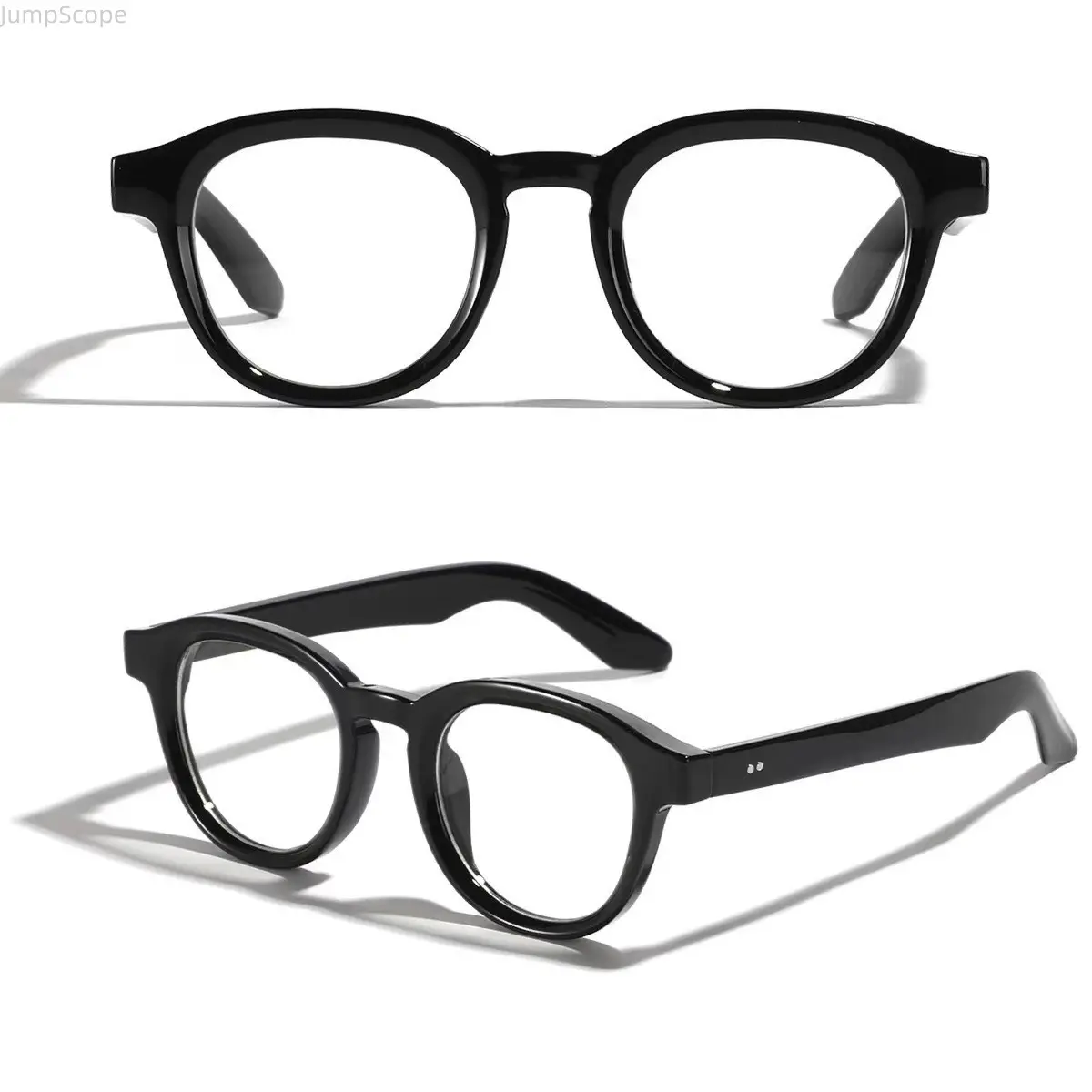 Unisex Eyeglasses Frames, Retro Round Acetate 90s Glasses Fashion, Vintage Style Blue Light Blocking Daily Eyewear, Fashion Eyeglasses, Blue Light Glasses, Bluelight Glasses, Everyday