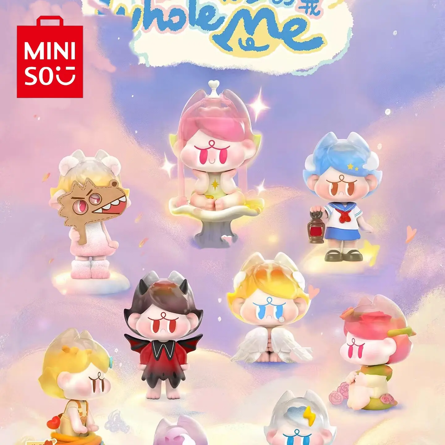 MINISO AngryAimee Complete Me Series Blind Box - Emotional Themed Figurine, Exquisite Detailing & Collectible Desktop Decor, Thoughtful Gift For Women Holiday & Holiday Haul#Summervibes, Back To School