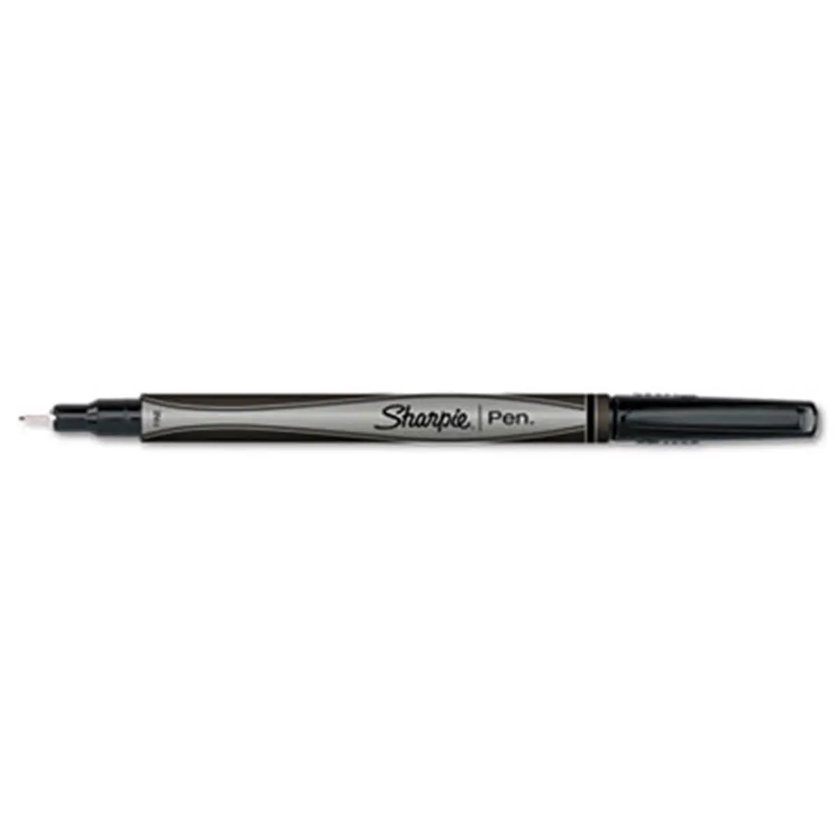 212 MAIN Sharpie Plastic Point Stick Permanent Fine Pen, Waterproof Ink, Bold Lines, Marker Look, Black Ink, 12-Count (for DIY Woodwork & Hobbies)