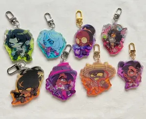 deadlock charms keychains Victor Vindicta Calico Billy Haze Wraith Seven Mirage, Deadlock Game