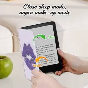 1 Pcs double-sided painted Kindle case Compatible with Kindle 10th Gen 2019, Kindle Paperwhite 12th Gen (2024),Double-sided, colorful, hard case with shockproof design,Gifts for holidays, birthdays, and graduations