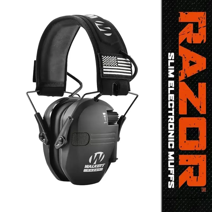 Summervibes Adjustable Tactical Ear Muffs, Ear Protectors, Ear Defenders for Outdoor Shooting, Walkers Noise Reduction Headset, Adjustable Over-Ear Design, Ideal for Sports & Hunting