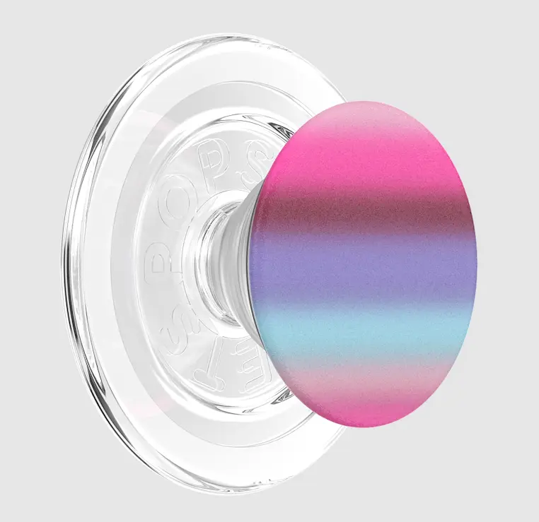 PopSockets MagSafe PopGrip - Pink Ombre Tide Magnetic Cellphone Accessory, Phone Holder, Smartphone Mount and Stand for Tech Needs, Accessories