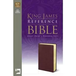 USED-KJV, Reference Bible, Giant Print, Imitation Leather, Burgundy, Red Letter Edition by Zondervan (Unknown)