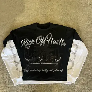 all my people double layered tee