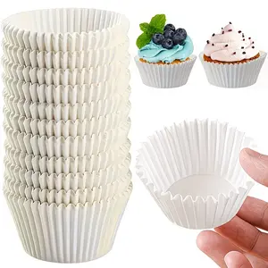 100pcs Paper Cake Cups Disposable, 2.75 Inch Non-Stick Baking Cupcake Liners, Kitchen Baking Tools, Bakeware for Restaurants, Cakes Shops, Commercial Use