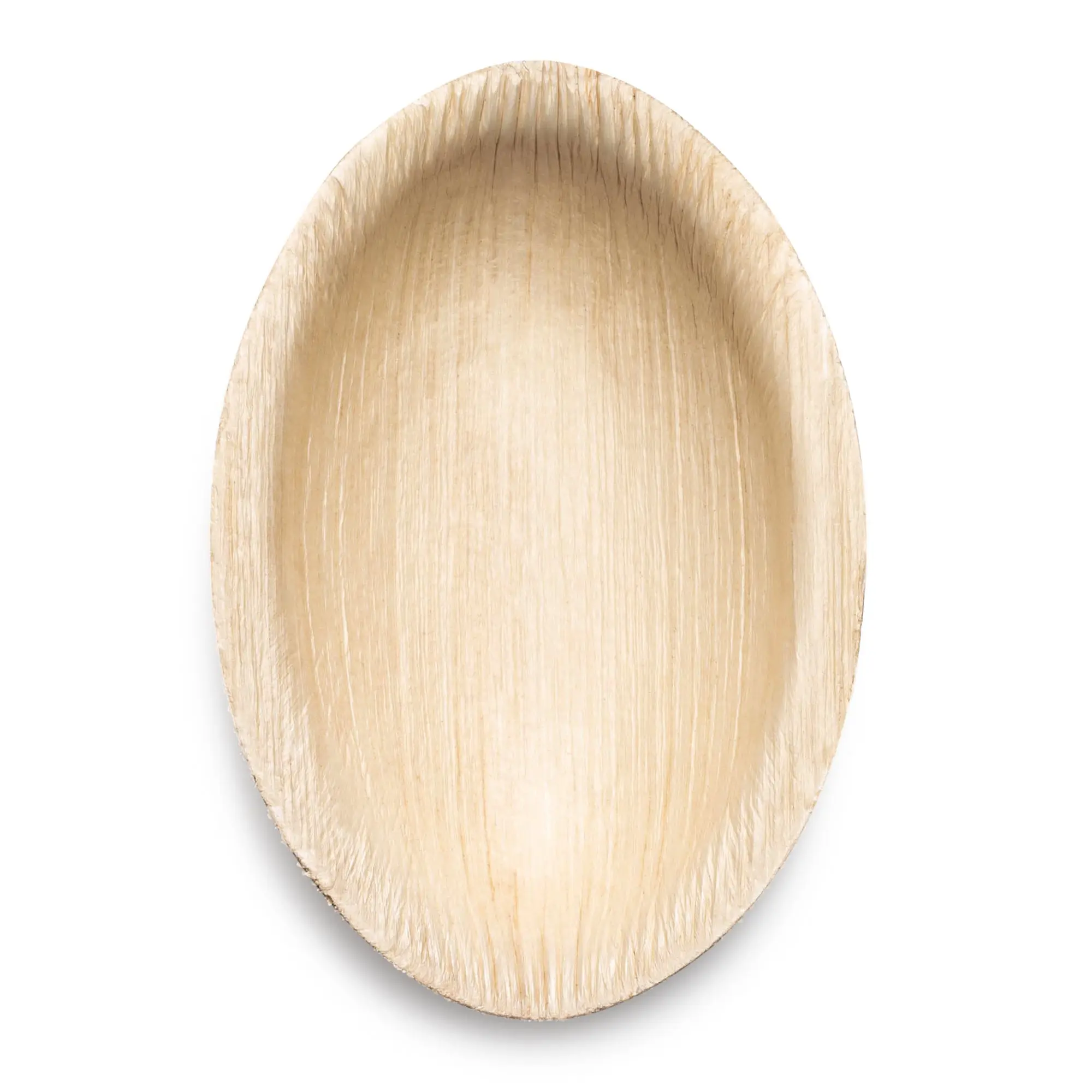 Ellipse Palm Leaf Eco Friendly Disposable Mini Plates (3.5")