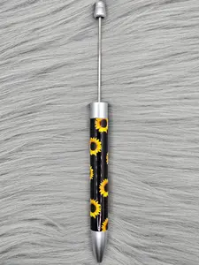 Beadable Sunflower Pen
