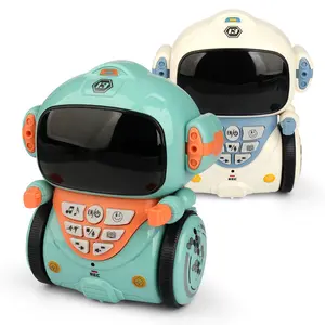 Children Smart Robot Toy Early Education Machine Voice Dialogue Music Lights Electric Story Educational Dry Battery