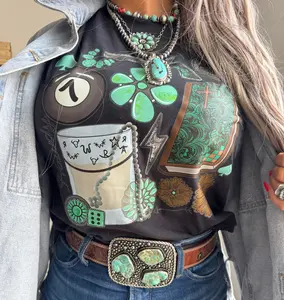 Boots, Bibles & Turquoise Comfort Colors Tee