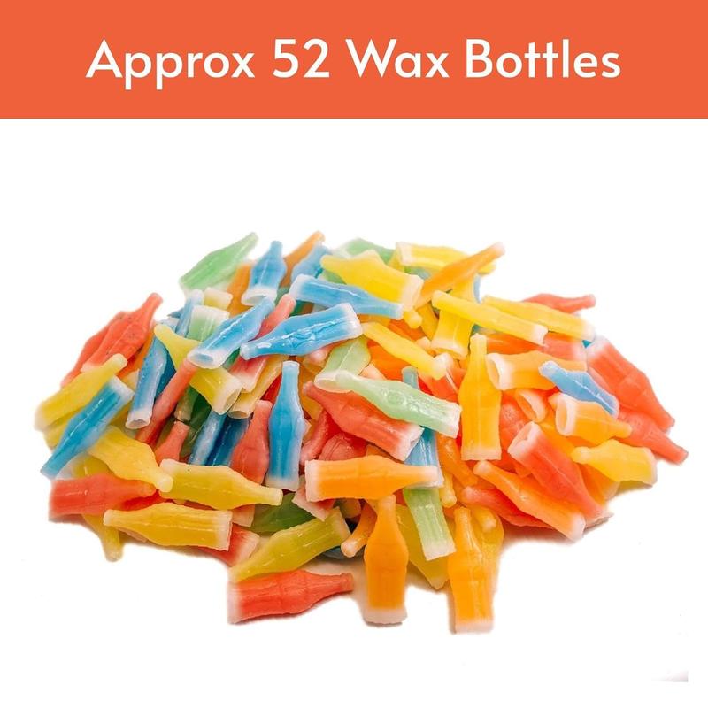 Wax Candy - Nik-L-Nips Wax Bottles with Artificial Flavor - Available in 1lb, 2lb, 3lb, and 5lb Snack Bags - TikTok Candy Trend Item Sweet Bonbon