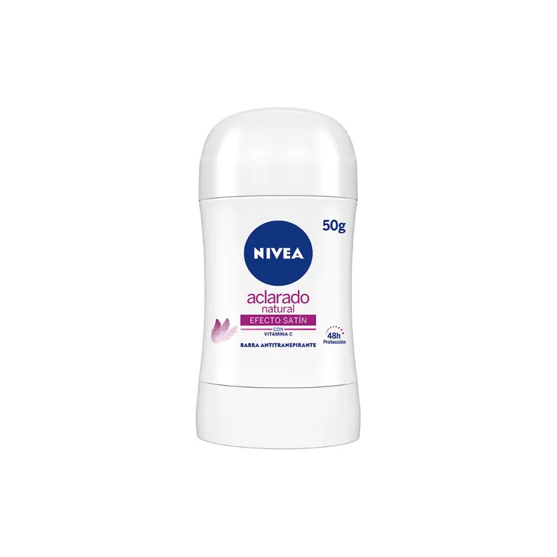 NIVEA Tono Natural Bar Efecto Satin Antiperspirant with Avocado Oil & Vitamin C for Fresh Skin - 6oz Moisturizing & Brightening Body Care