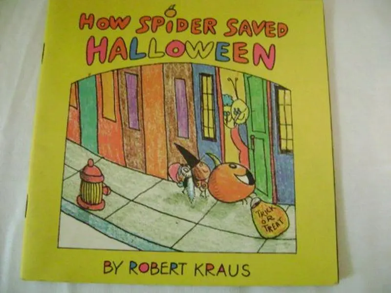 USED Book - How spider saved Halloween by Robert Kraus (Hardcover) - english