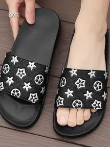 Trendy Men's Summer Outdoor Sandals, Large Size Casual Sport Beach Slippers, Comfortable One-Piece Design, Perfect for Daily Wear Slipper Straps