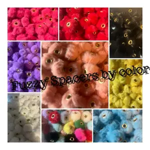 Fuzzy spacers by color