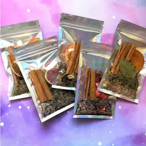 Magical Simmer Pot Spell Kit: Witchcraft Aromatherapy Ritual Includes Free Spell & Ritual Card - Choose from 5 Intentional Blends for Cleansing & Blessing - Eco-Friendly & All-Natural Botanicals - Set