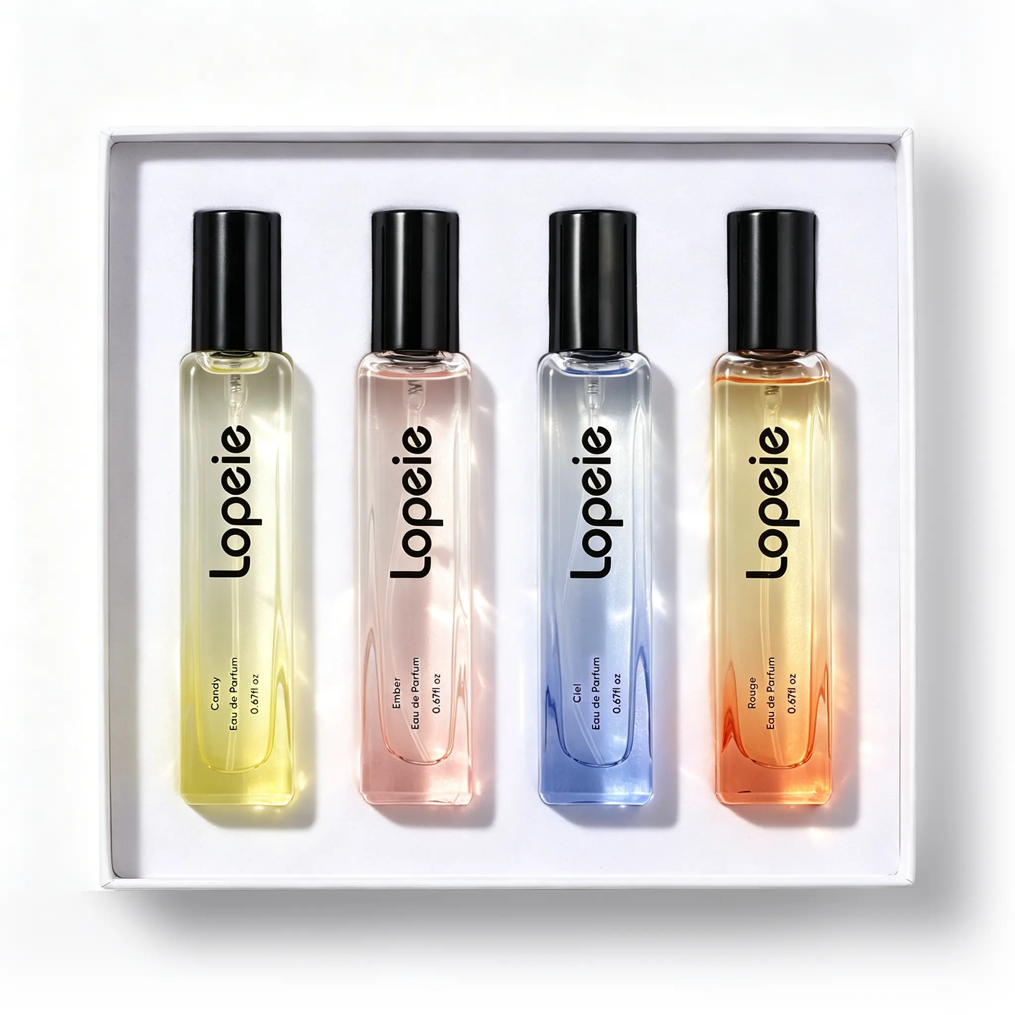 Lopeie Women’s Perfume Gift Set | 4 Mini Perfume Bottles for Women | Travel Size Women's Fragrance Collection for Ladies Gift | Ideal for All Occasions