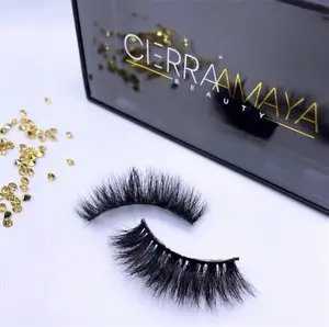 Cierra Amaya “Cierra” Faux Mink Strip Lashes – 20mm Full Glam Volume