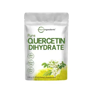 Micro Ingredients Quercetin Dihydrate Powder, 100g