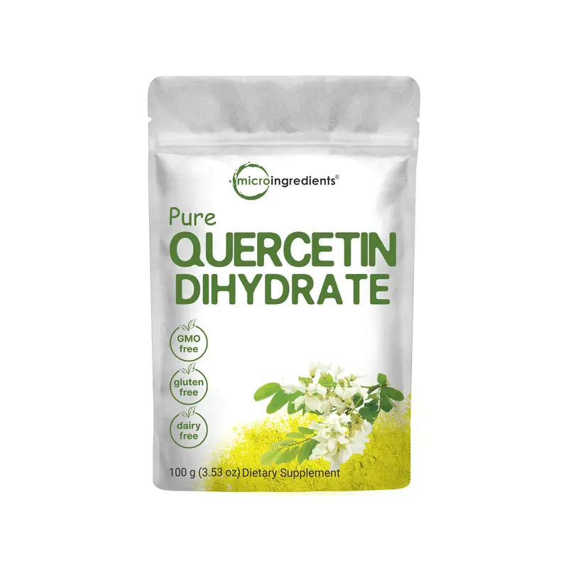 Micro Ingredients Quercetin Dihydrate Powder, 100g