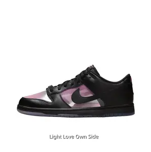 Clear Mesh Black Pink Low Sneakers Translucent Daily Comfort Footwear