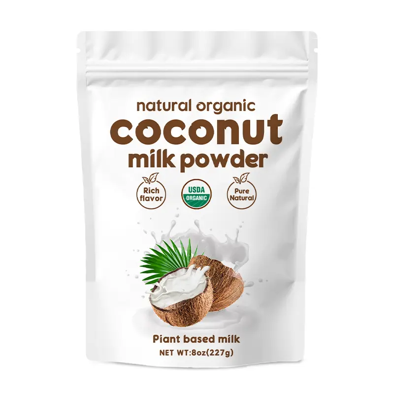 WACACEE Organic Milky Creamy Coconut Milk Powder - Dairy Free, Healthy Plant-Based Hydration Powder with Rich Flavor, Gentle Palate, Natural Aroma, Smooth Texture, Dietary Fiber-Rich Pure Process Meal Replacement