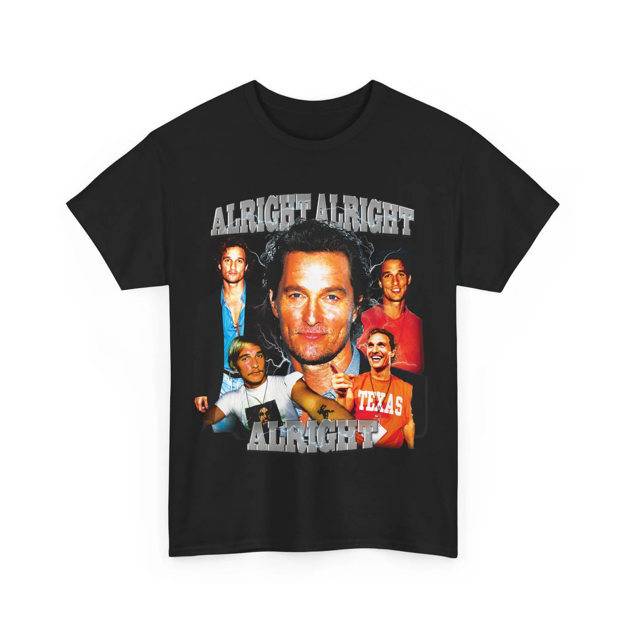 Alright Alright Alright | Matthew McConaughey | Vintage Style Rap Tee | T-Shirt