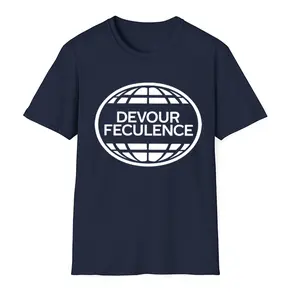 Devour Feculence Crew T-Shirt, Lu.mon Sweatshirt, Severance Funny Graphic Hoodie, Unisex Casual Wear, Gift for Friends, Quirky Humor