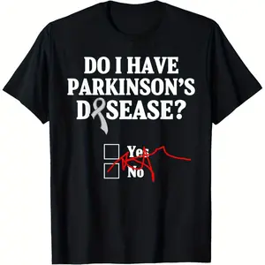 Parkinsons Disease Awareness T-Shirt Unisex Casual