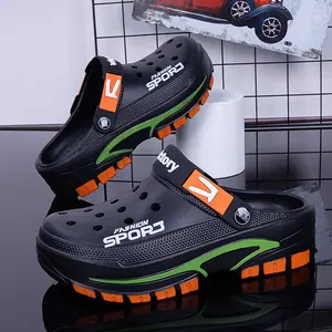 Mens Casual Clogs Summer Beach Shoes Lightweight Quick Dry Garden Slippers Breathable Outdoor Footwear for Men