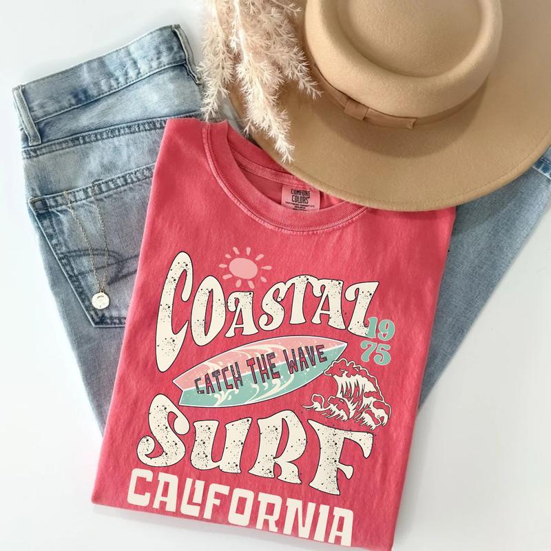 Comfort Colors Coastal Surf Coconut Girl Clothes Trendy Beachy Shirts Summer Vintage Graphic Tee Sweatshirt, Hoodie, Comfort Colors Comfort Colors Coastal Surf Coconut Girl Clothes Trendy Beachy Shirts Summer Vintage Graphic Tee Sweatshirt, Hoodie, Comfort Colors