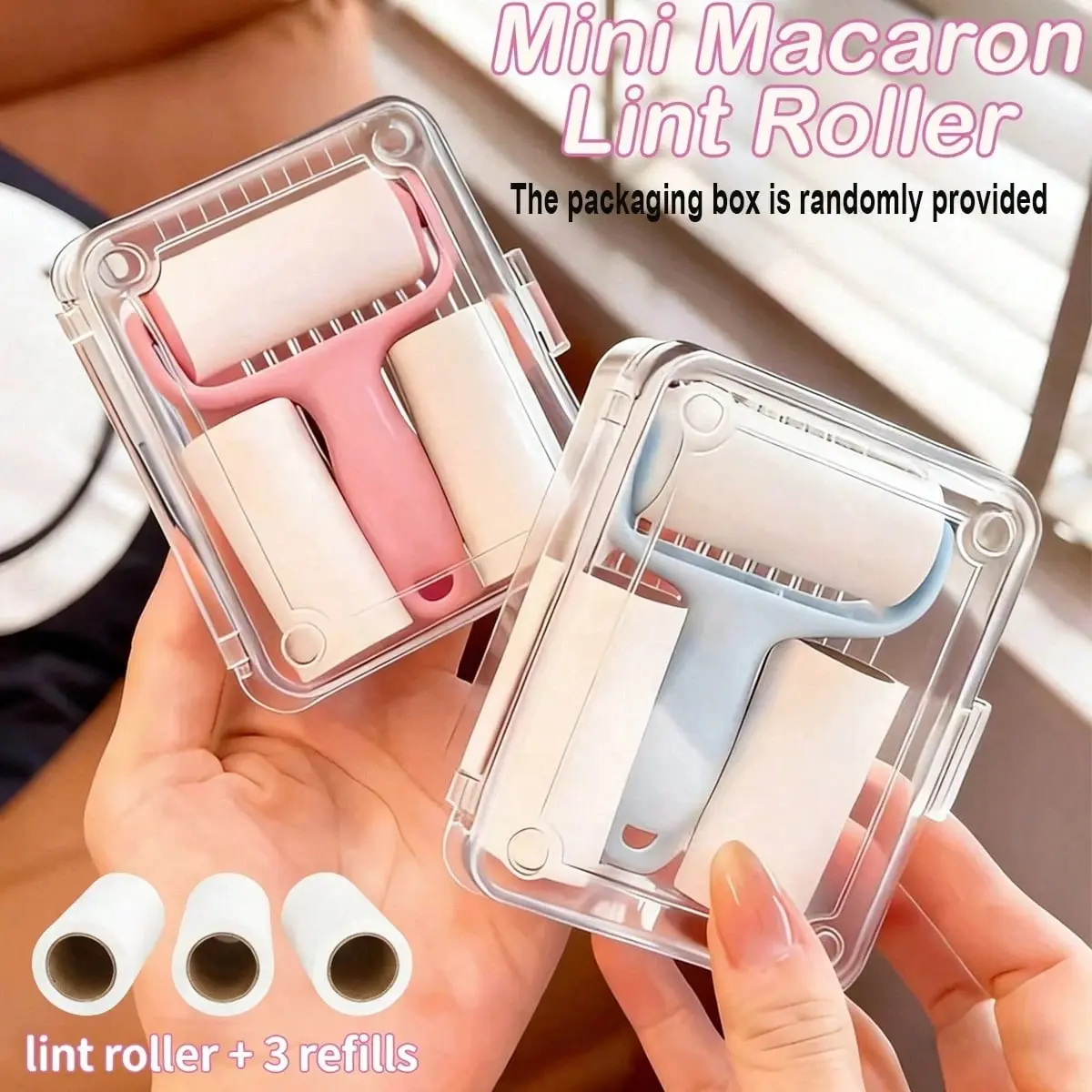 2-piece set (light pink + light blue)