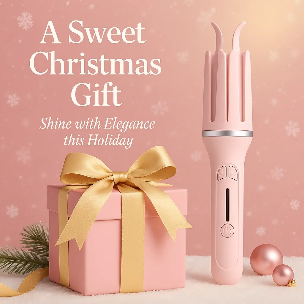 Professional Hair Curler 32mm Barrel, Advanced Temperature Control, Ionic & Ceramic Coating, Easy-To-Use Design, Salon-Quality Curls, Hair Styling Tools, Hair Curling Iron, Haircare Curler