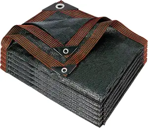 10 ft x 13 ft sunshade fabric, polyethylene material with 70–80% light blocking and UV resistance; sturdy mesh with grommets for patios, plants, greenhouses, dog kennels, porches, gazebos, and multi-purpose netting.
