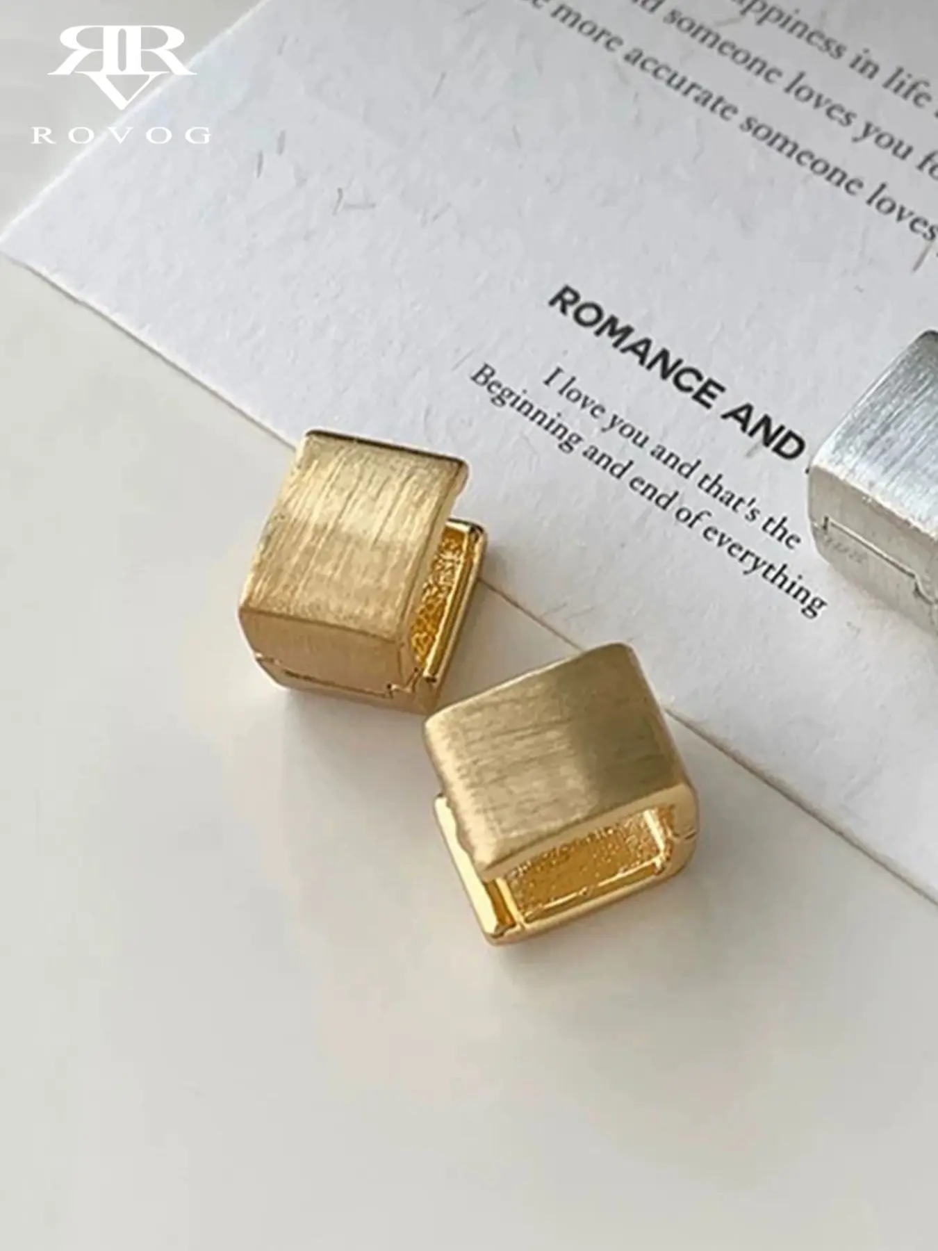 Women's Elegant Geometric Square Hoop Earrings, Lightweight Earring, Fashionable Daily Commute Jewelry, Simple Design, All Season Wear, Dainty Fashion Jewelry, Elegant Minimalist Earrings, Earrings Hoops